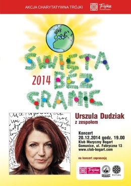 Urszula Dudziak - koncert w ramach akcji "Święta bez granic"