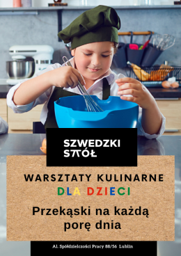 Wiosenne warsztaty kulinarne dla dzieci