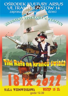 Bajka dla dzieci pt. Tiki Rafa na krańcu świata"