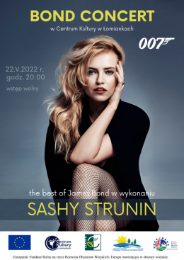 Plakat The Best of James Bond || koncert Sashy Strunin z zespołem 68691