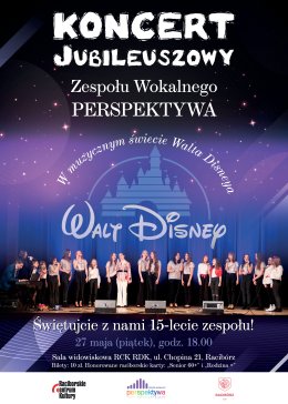 Koncert Disney’owski w wykonaniu Zespołu Wokalnego PERSPEKTYWA