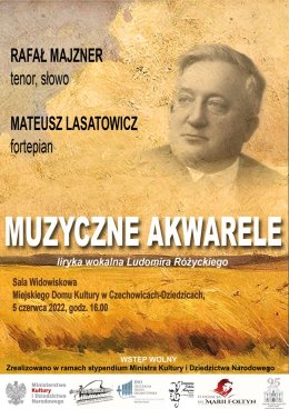 Muzyczne akwarele - liryka wokalna Ludomira Różyckiego