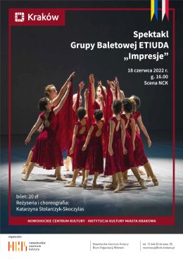„Impresje” – spektakl taneczny Grupy Baletowej Etiuda