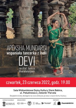 Apeksha Mundargi – DEVI recital tańca bharatanatyam