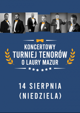 Plakat Koncertowy Turniej Tenorów o Laury Mazur 78701