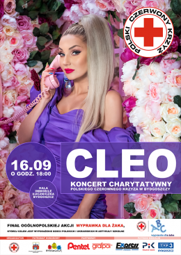 Plakat Koncert charytatywny PCK - Cleo 79345