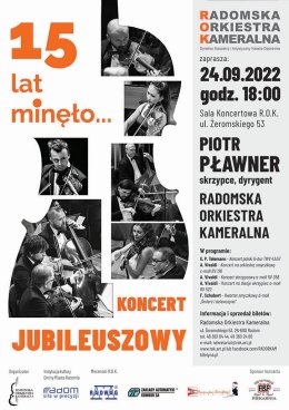 „15 lat minęło…” –  koncert jubileuszowy ROK