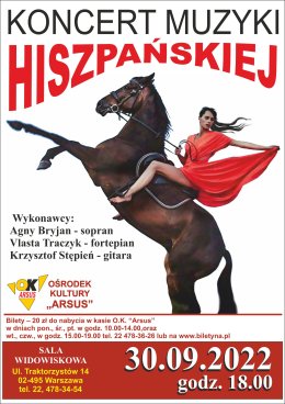 Koncert Muzyki Hiszpańskiej