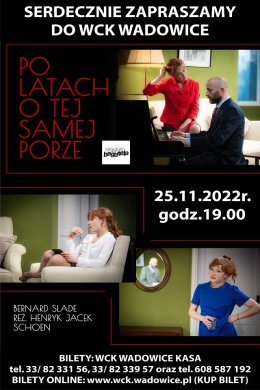 "Po latach o tej samej porze" - spektakl Teatru Bagatela