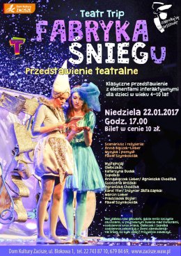 Przedstawienie teatralne "Fabryka Śniegu"