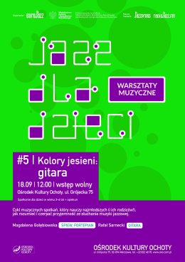 Jazz dla dzieci #5 Kolory jesieni: Gitara