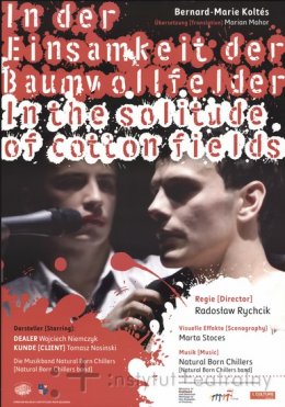 Plakat Samotność pól bawełnianych NT - Teatr Kielce - Festiwal Scena Wolności 99582