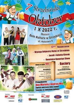 Strzebiński Oktoberfest - Baciary, Jacek i Jolanta Kierok, Kwaśnica Bavarian Show i Orkiestra Dęta ze Strzebinia