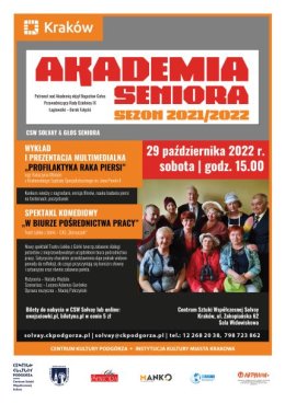 29.10.2022 AKADEMIA SENIORA  SEZON 2022/2023