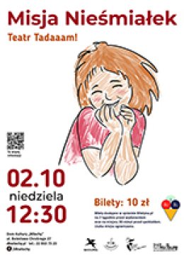 Przedstawienie dla dzieci Teatr Tadaaam - "Misja Nieśmiałek"