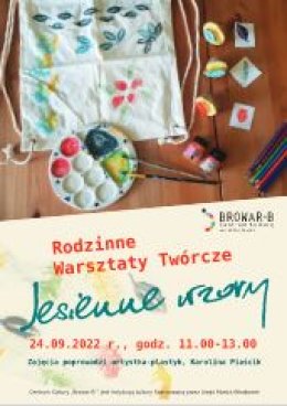 Rodzinne Warsztaty Twórcze – „Jesienne wzory”