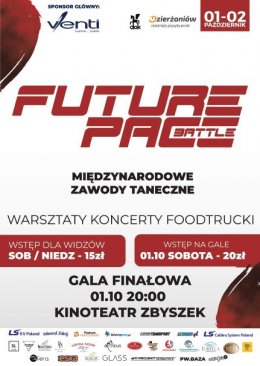 Plakat GALA FINAŁOWA FUTURE PACE BATTLE 2022  SOBOTA 101083