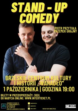 STAND-UP COMEDY - PIOTR PRZYTUŁA, PRZEMEK GRAJNY