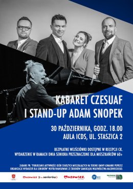 Kabaret Czesuaf i stand-uper Adam Snopek
