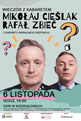 Wieczór z kabaretem - Mikołaj Cieślak i Rafał Zbieć