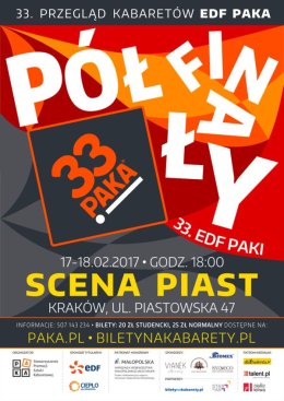 Półfinały 33. EDF PAKI