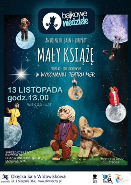 Spektakl dla dzieci "Mały Książę" w wykonaniu Teatru MER