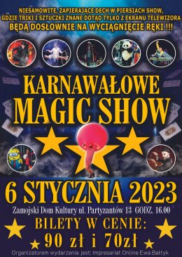Plakat Karnawałowe Magic Show - Champions of Illusion 106444