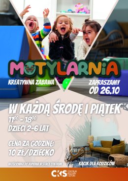 Motylarnia - kreatywna zabawa