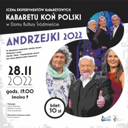 Plakat Kabaret Koń Polski - Andrzejki 2022 109022