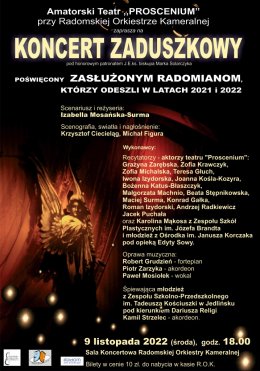 Non omnis moriar – Koncert zaduszkowy 2022