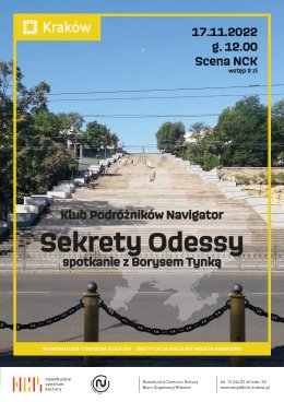 KLUB PODRÓŻNIKÓW NAVIGATOR – SEKRETY ODESSY