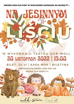 Na jesiennym liściu