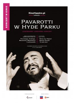 Plakat Pavarotti w Hyde Parku 109858