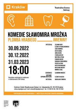 Plomba hrabiego Imieniny Komedie Sławomira Mrożka