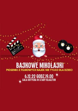 Plakat Bajkowe Mikołajki - piosenki z filmowych bajek nie tylko dla dzieci 111853