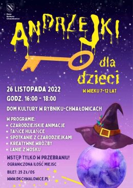 Czarodziejskie Andrzejki dla dzieci