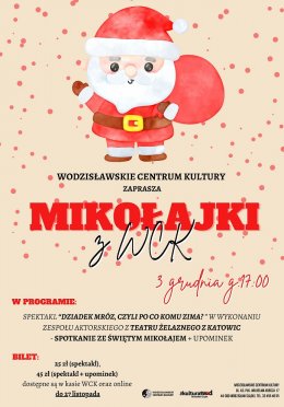 Plakat Mikołajki 2022 z WCK 113135