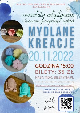 Mydlane kreacje - Warsztaty artystyczne