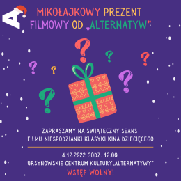 Mikołajkowy prezent filmowy od „Alternatyw”