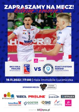 BKS Visła Proline Bydgoszcz - Exact Systems Norwid Częstochowa