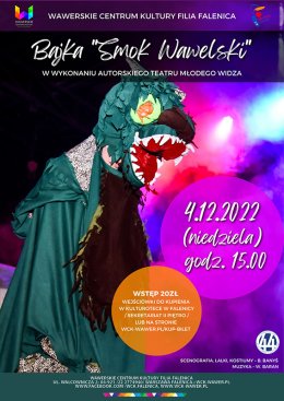 "Smok wawelski" - spektakl dla dzieci w Falenicy