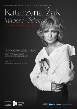Plakat Katarzyna Żak - Miłosna Osiecka 117191
