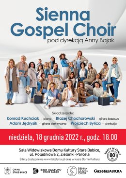 Koncert świąteczny Sienna Gospel Choir