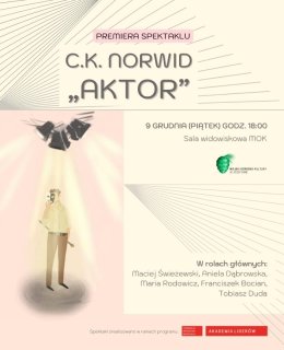 C.K. Norwid „Aktor”