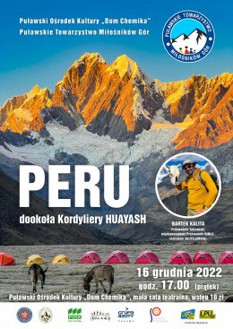 Plakat Peru - spotkanie z Bartkiem Kalitą. 116852
