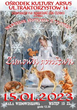 Bajka dla dzieci pt. "Zimowa gonitwa" Teatr Jumaja