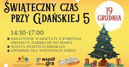 Świąteczny czas przy Gdańskiej 5 - Warsztaty z klockami Lego
