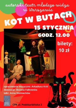 KOT W BUTACH spektakl dla dzieci