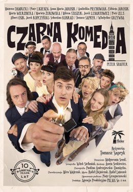 Czarna komedia - angielska klasyka w reż. T. Sapryka i znakomitej obsadzie