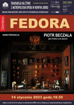 MET: Fedora. Umberto Giordano